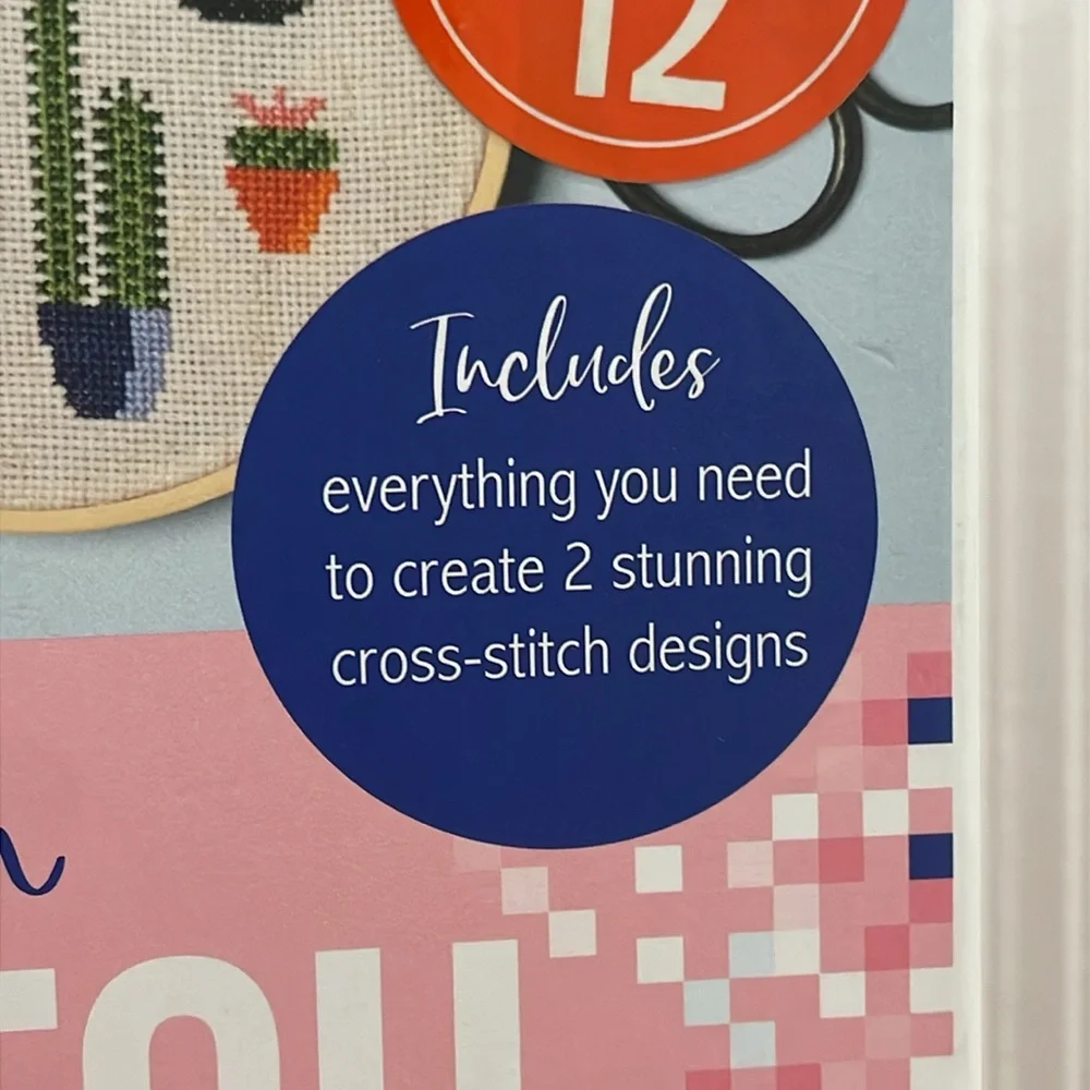 Create Your Own Cross Stitch Craft Kit NWT - Picture 2 of 6